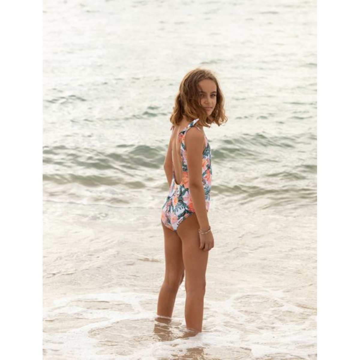 Girl's 8-16 Love Is Big One Piece Swimsuit – groundswellsurfshop